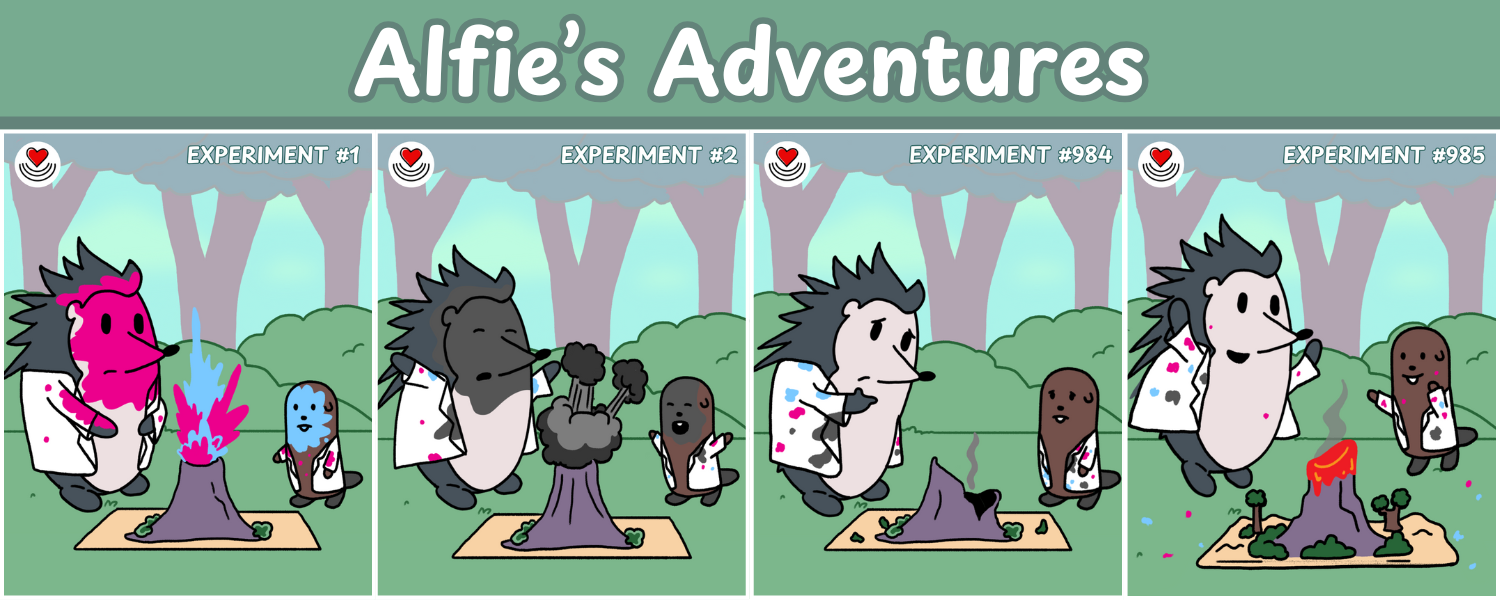 Alfie's Adventures: Try, try, try again