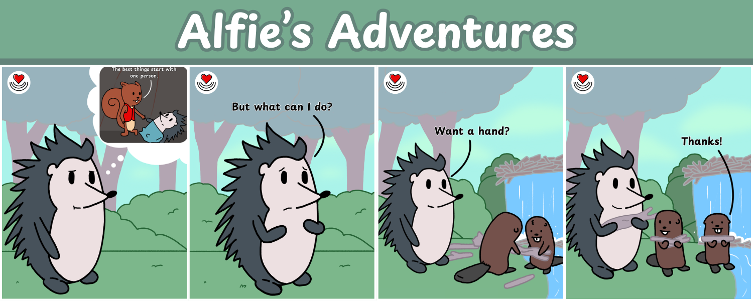 Alfie's Adventures: Lending a Hand