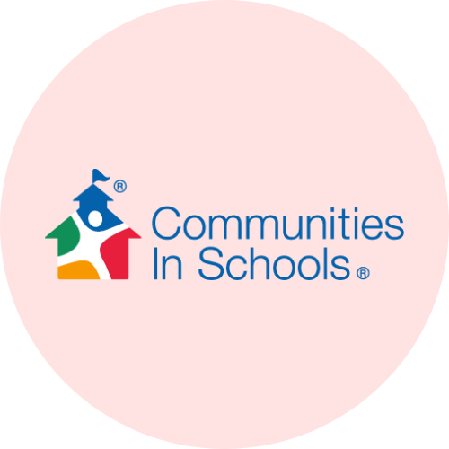 Communities In Schools Logo Red Background