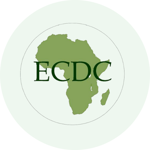 ECDC Logo Green Background