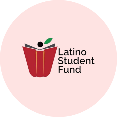 Latino Student Fund Red Background